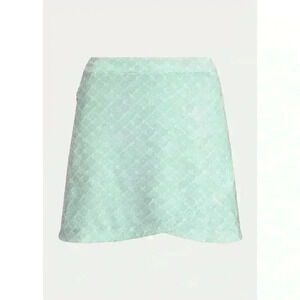 NEW! RLX Golf Ralph Lauren Women's S 17" Faux-Wrap Stretch Jersey Skort NWT $148